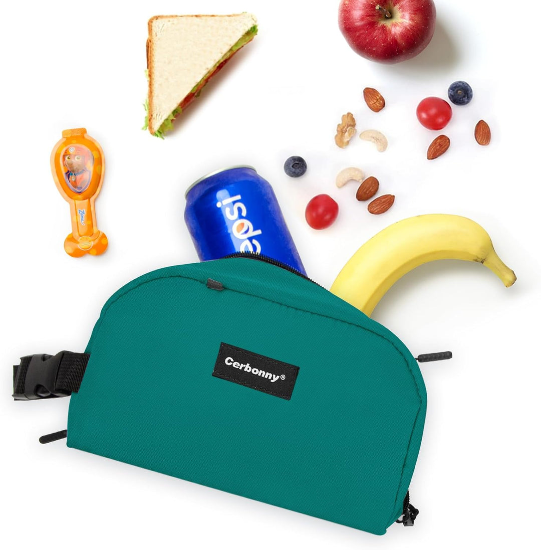 Cerbonny Gefrierbare Lunchtasche, gefrierbare Snack-Tasche, Mini-Kühltasche für Reisen/Arbeit/Schule