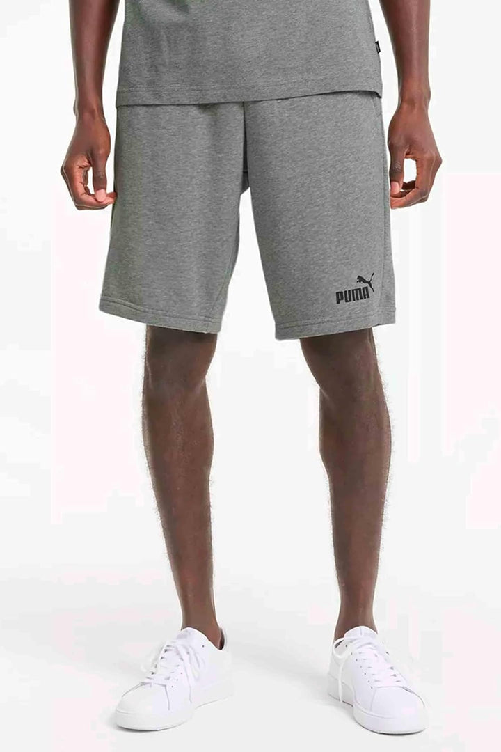 PUMA Herren Shorts, , S Medium Gray Heather, S Medium Gray Heather