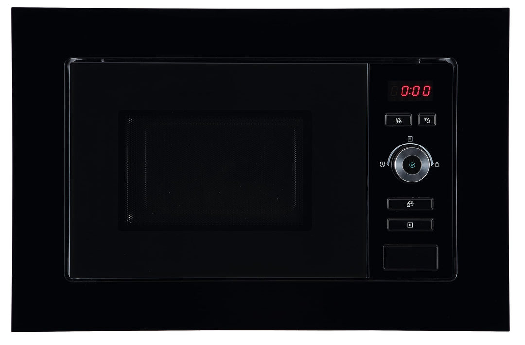 Respekta Einbau-Mikrowelle MW800G / 20 L Mikrowellengerät mit Grill/Mikrowelle 800 W/Grill 1000 W /