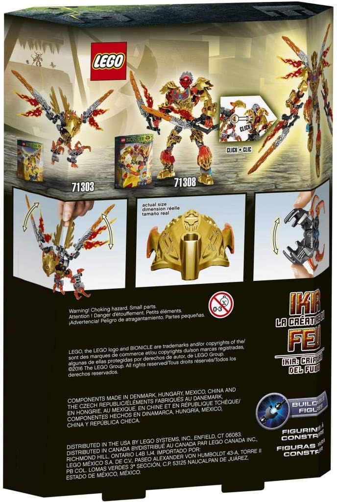 Lego Bionicle 71303 - Ikir Kreatur des Feuers
