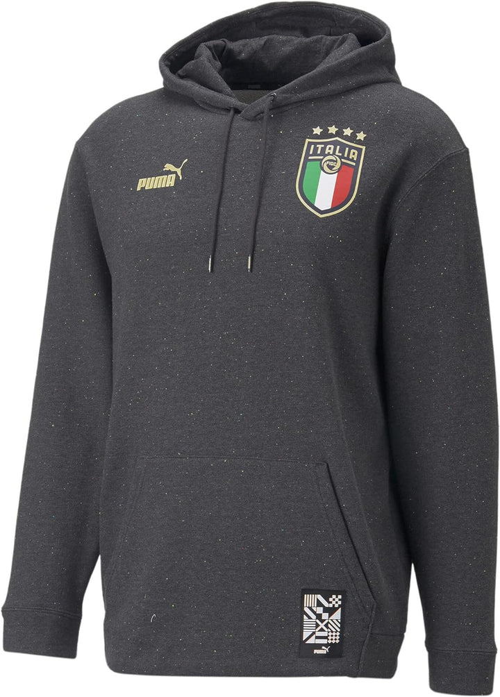 PUMA Herren Tops Italien ftblCulture Hoodie Herren XXL Graubeige, XXL Graubeige