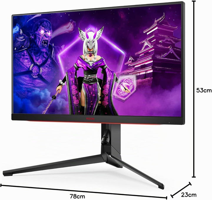 AOC Agon Pro AG274QZM - 27 Zoll QHD Gaming Monitor, 240 Hz, 1 ms, FreeSync, G-Sync Compatible, HDR10
