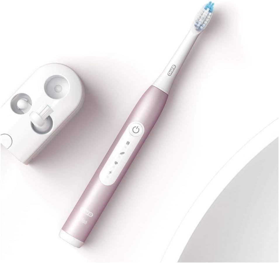 Oral-B Pulsonic Slim Luxe 4100 Elektrische Schallzahnbürste/Electric Toothbrush, 2 Aufsteckbürsten,