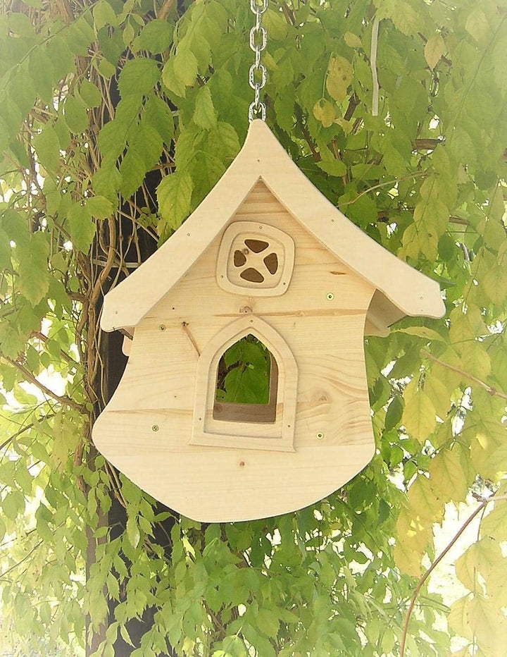 Vogelhaus Liselle Bausatz grau Manufaktur Martinshof Höhe ca.: 40,00 cm Breite ca.: 33,00 cm Tiefe c