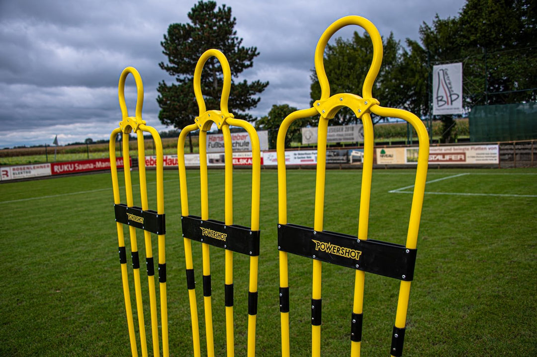 Netsportique POWERSHOT 3er-Set Trainigsdummies - Freistossdummies - Transporttasche inkl.