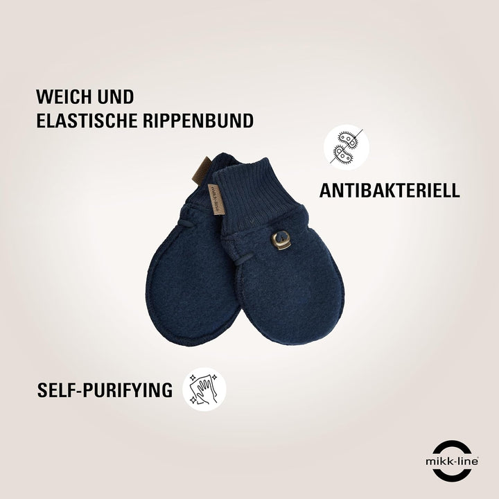 Mikk-line Wollhandschuhe Kinder | Handschuhe Kinder | Handschuhe Wolle Kinder | Wärme Kinder Handsch