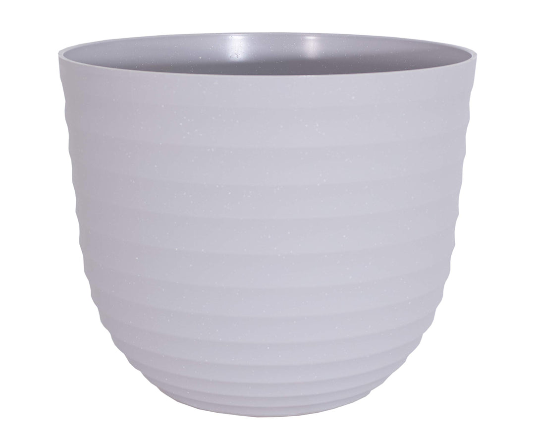 HAVANA WAVES POT 40CM LIMESTONE