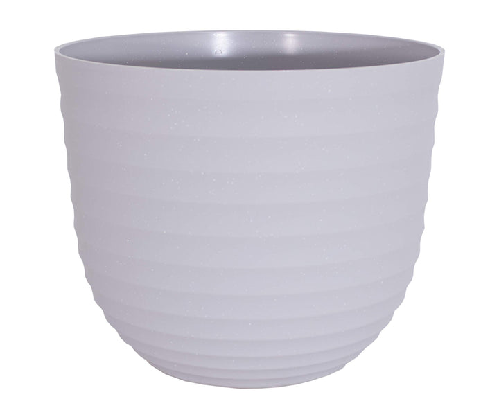 HAVANA WAVES POT 40CM LIMESTONE