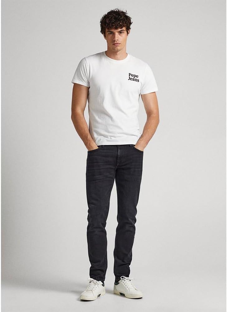 Pepe Jeans Herren Jeans Hatch Regular 28W / 32L Black (Denim-xv1), 28W / 32L Black (Denim-xv1)