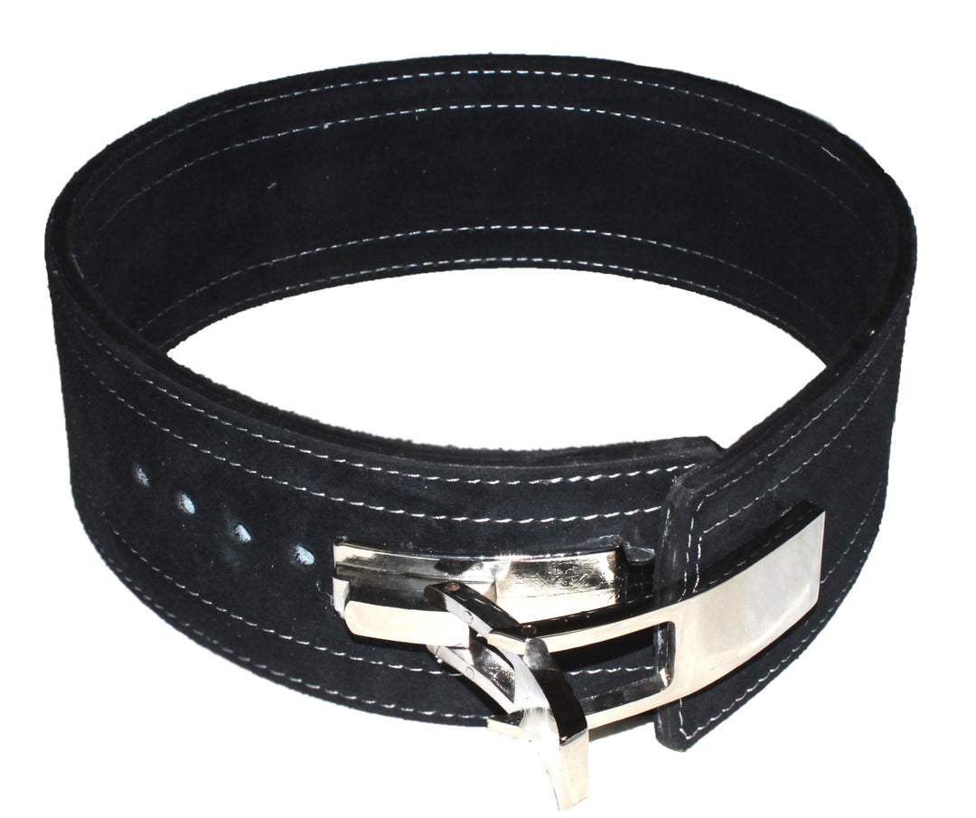 lisaro KDK Gürtel/Profi Wettkampfgürtel aus Leder mit Pressschnalle, 10 MM KDK Powerlifting Gürtel [