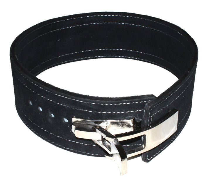 lisaro KDK Gürtel/Profi Wettkampfgürtel aus Leder mit Pressschnalle, 10 MM KDK Powerlifting Gürtel [