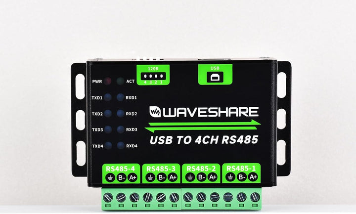 USB zu RS485 Konverter Kommunikationsmodul Erweiterung von USB zu 4CH RS485, Übertragungsdistanz bis