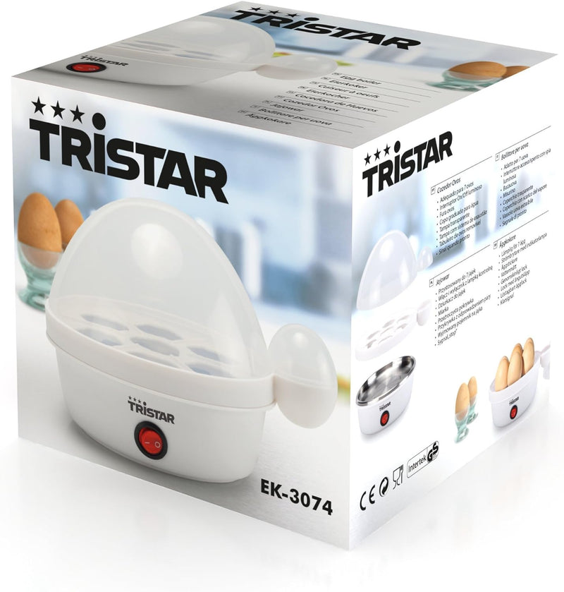Tristar EK-3074 Eierkocher – Für 7 Eier – Weiss