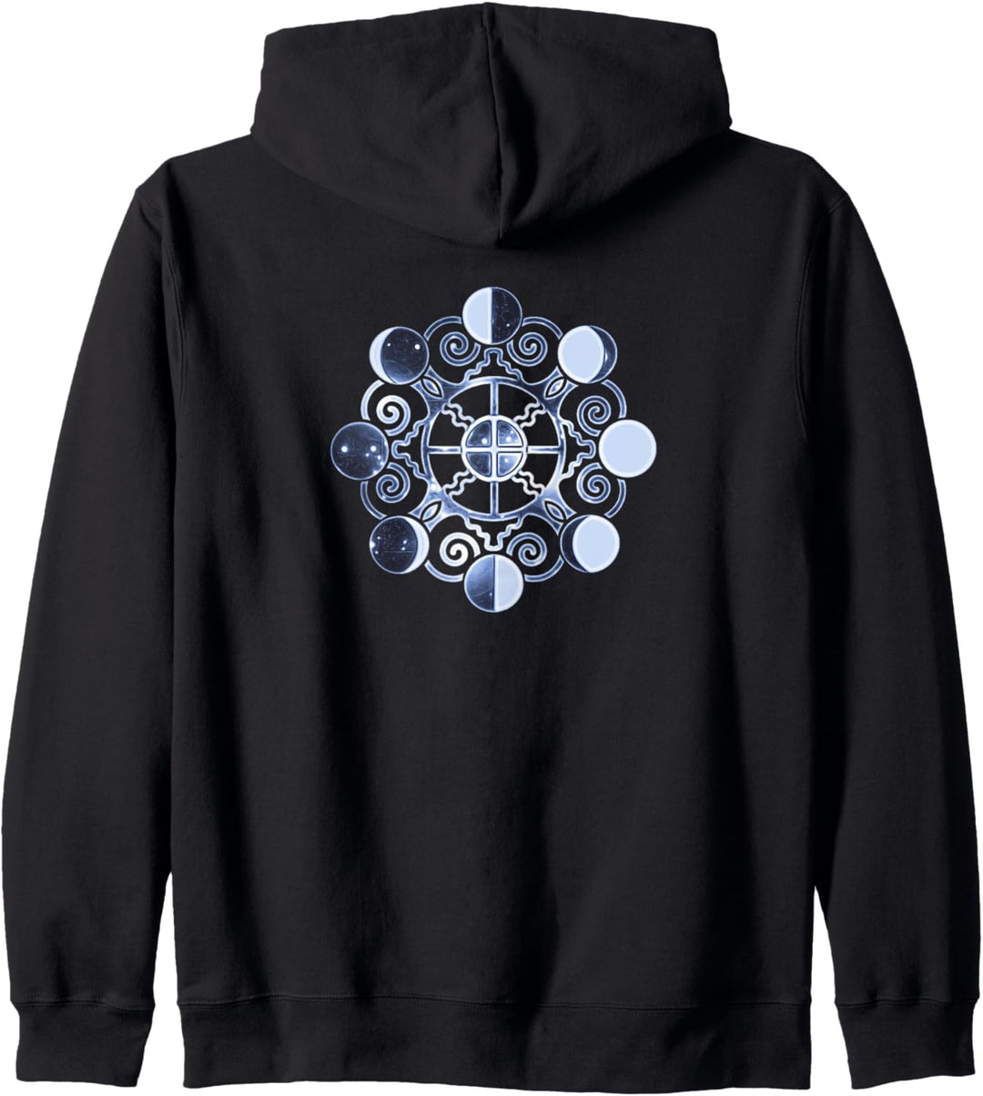 Mondphasen, Erde, Symbol, Magie, Wicca, Heidentum, Keltisch, Kapuzenjacke