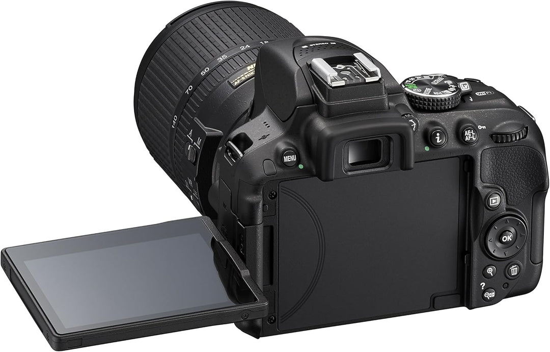 Nikon D5300 Spiegelreflexkamera 24.2 nacktes Gehäuse, Schwarz