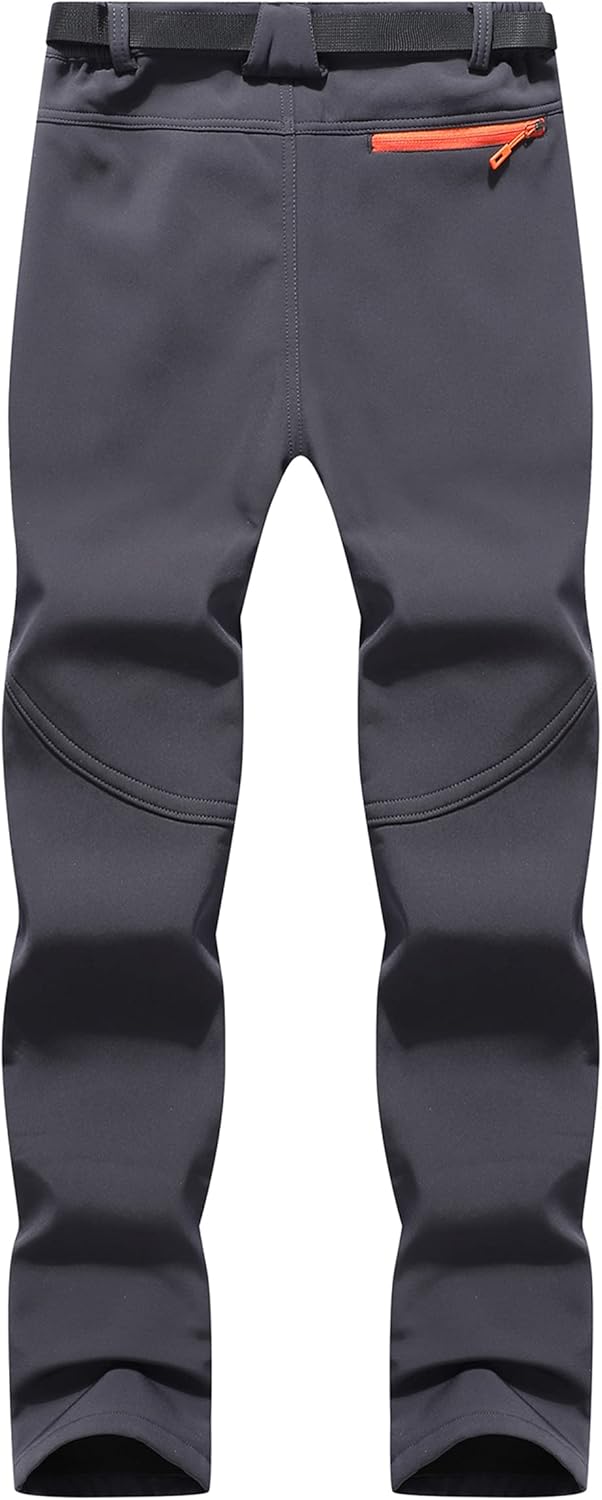 BenBoy Herren Wanderhose Wasserdicht Softshellhose Outdoorhose Winddicht Warm Gefüttert Skihose Snow