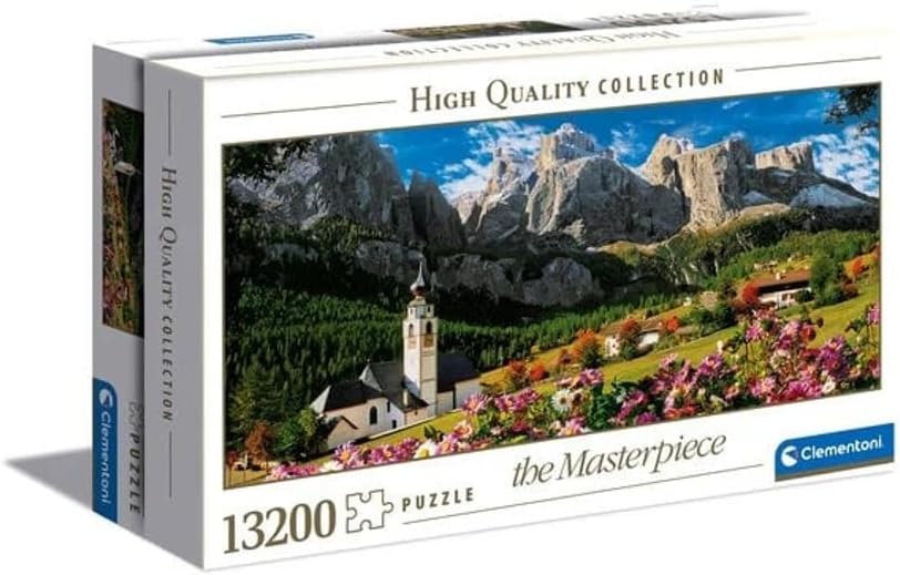 Clementoni 38007 Sellagruppe Dolomiten – Puzzle 13200 Teile, Geschicklichkeitsspiel für die ganze Fa