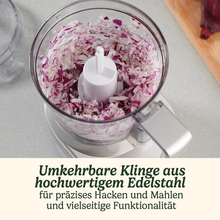 CUISINART RMC100E Mini-Zerkleinererer, kabellos, Li-Ion-Akku, USB-Ladegerät, spülmaschinenfestes Zub