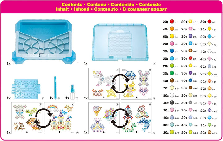 Aquabeads 31775 Designfabrik & 31520 Glitzerperlen - Nachfüllset Nachfüllpack