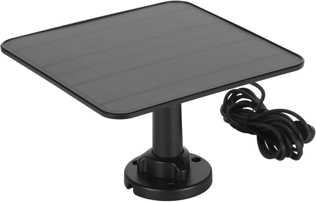 Solarpanel für Überwachungskamera, 12 W Magnetisches Solarpanel Ladegerät für Pro 3/Pro 4/Pro 5S/Ult