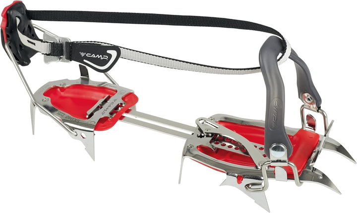 CAMP Skimo Pure Nanotech Rot - Leichtes Robustes Sandvik Nanoflex Steigeisen, Grösse One Size - Farb