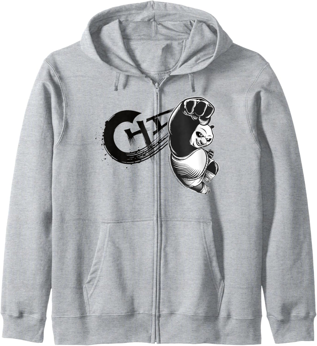 Kung Fu Panda Chi Master Po Portrait Kapuzenjacke