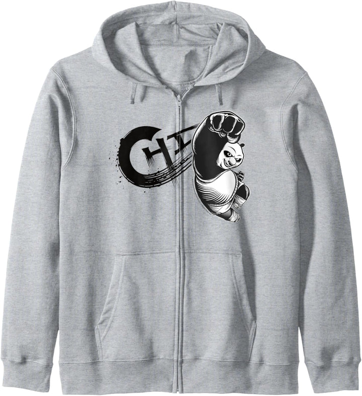 Kung Fu Panda Chi Master Po Portrait Kapuzenjacke