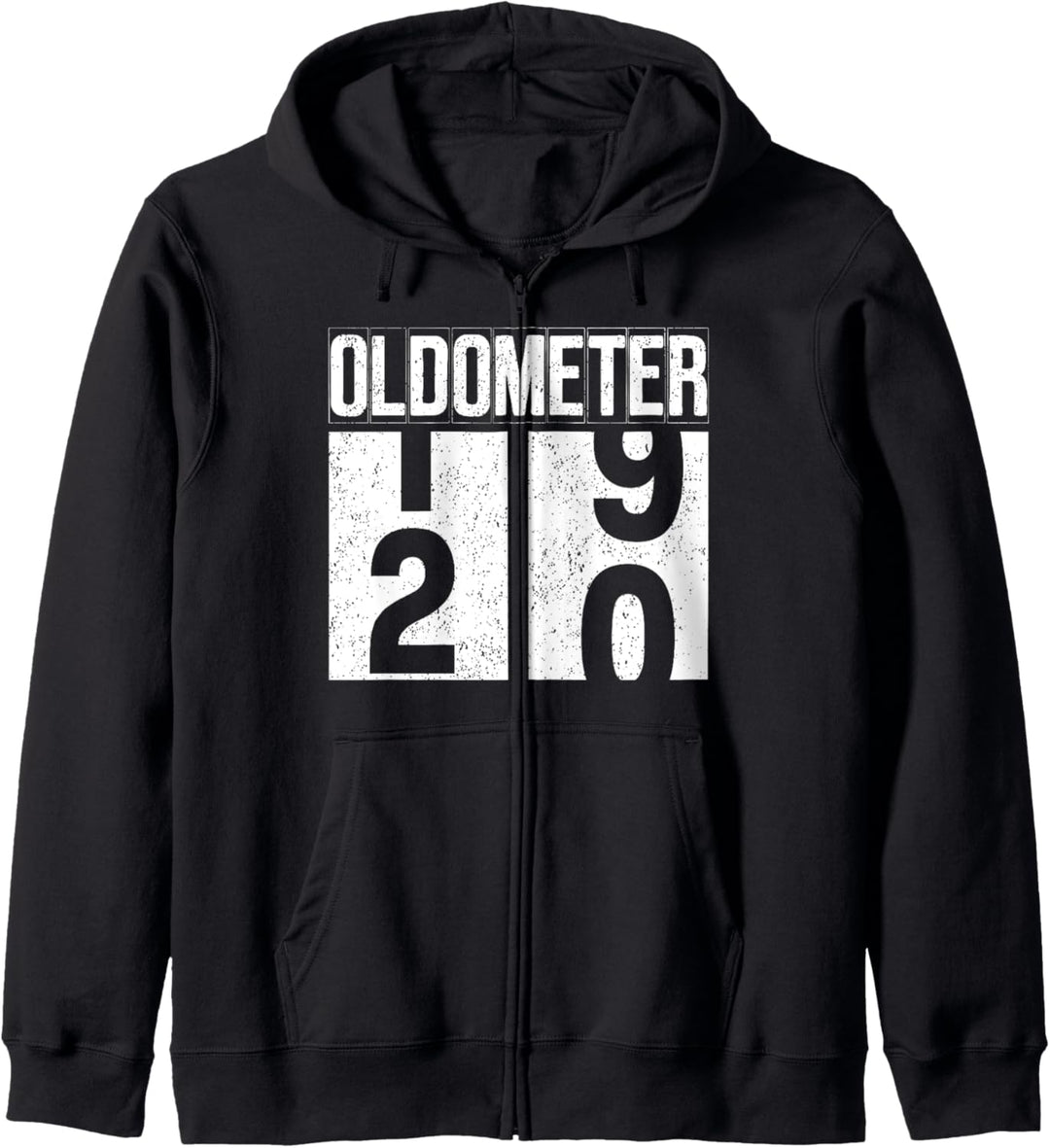 Oldometer 19-20 20th Birthday Gifts 20 Years Old Men Women Kapuzenjacke