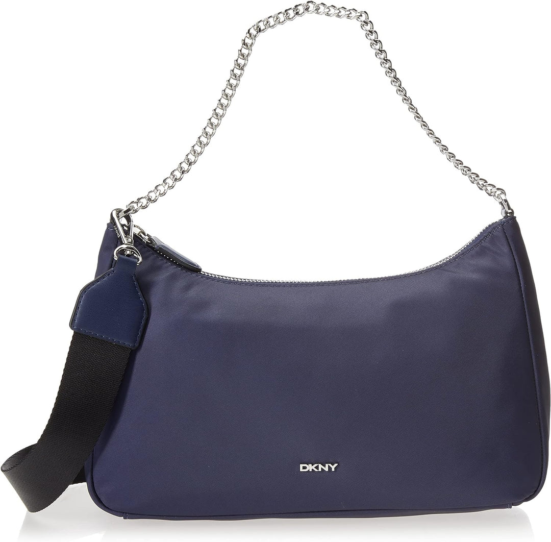 DKNY Sportliche Crossbody Caelynn Pouchette Handtaschen L Silber, L Silber