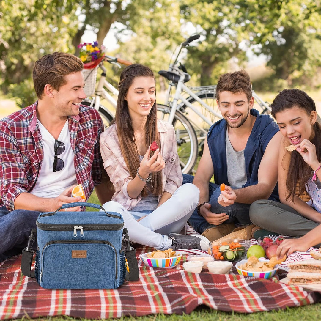 Lifewit Isolierte Kühltasche, Wiederverwendbare Lunchtasche, Tragbare Kühlbox, weiche Tragetasche, a
