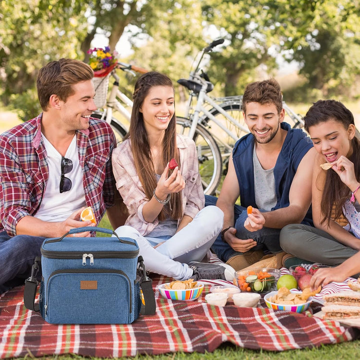 Lifewit Isolierte Kühltasche, Wiederverwendbare Lunchtasche, Tragbare Kühlbox, weiche Tragetasche, a