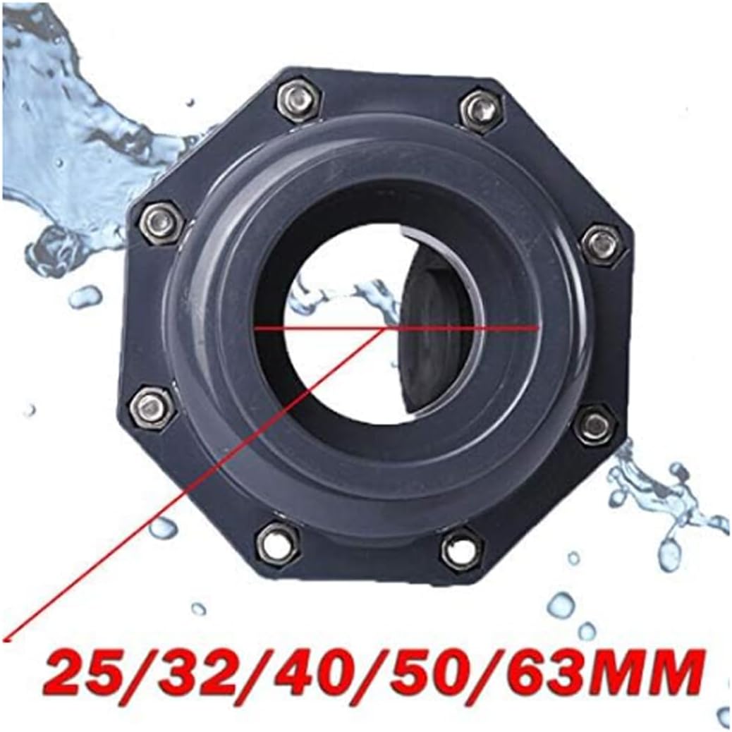 Swing Check Valve SENRISE Non-Return Check Valve PVC Double Union Solvent Weld Pipe Fittings for Met