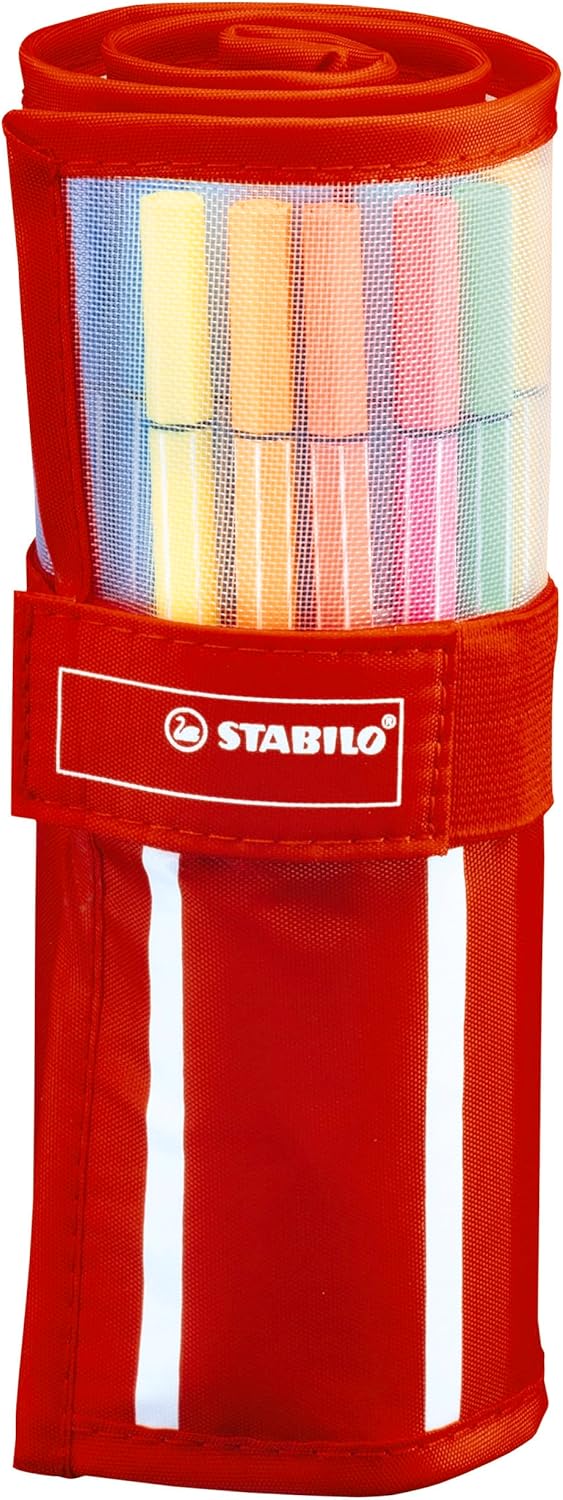 Premium-Filzstift - STABILO Pen 68 - 30er Rollerset - mit 30 verschiedenen Farben, 30er Rollerset