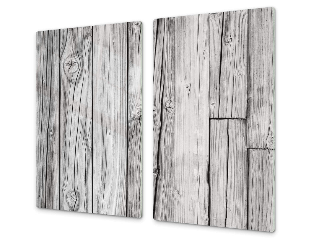 Kochplattenabdeckung Stove Cover und Schneideplatten SINGLE mit 60 x 52 cm und DOUBLE - zwei Bretter