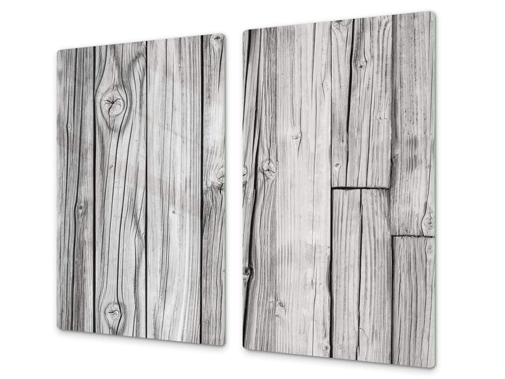 Kochplattenabdeckung Stove Cover und Schneideplatten SINGLE mit 60 x 52 cm und DOUBLE - zwei Bretter