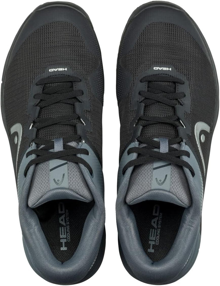 Head Herren Revolt Evo 2.0 Women DbazTennisschuh 40 EU Schwarz Grau, 40 EU Schwarz Grau