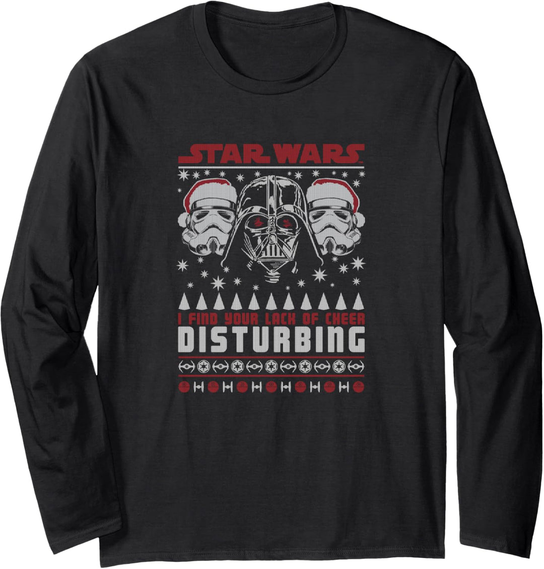 Star Wars Darth VaderLack Of Cheer Ugly Christmas Langarmshirt