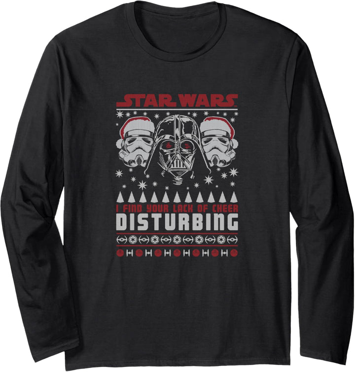 Star Wars Darth VaderLack Of Cheer Ugly Christmas Langarmshirt