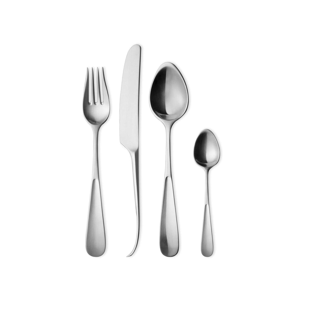 Georg Jensen GJ 106246 Besteck 4 Stück Matt, Edelstahl, stainless steel, 4 x 19,1 x 26,3 cm