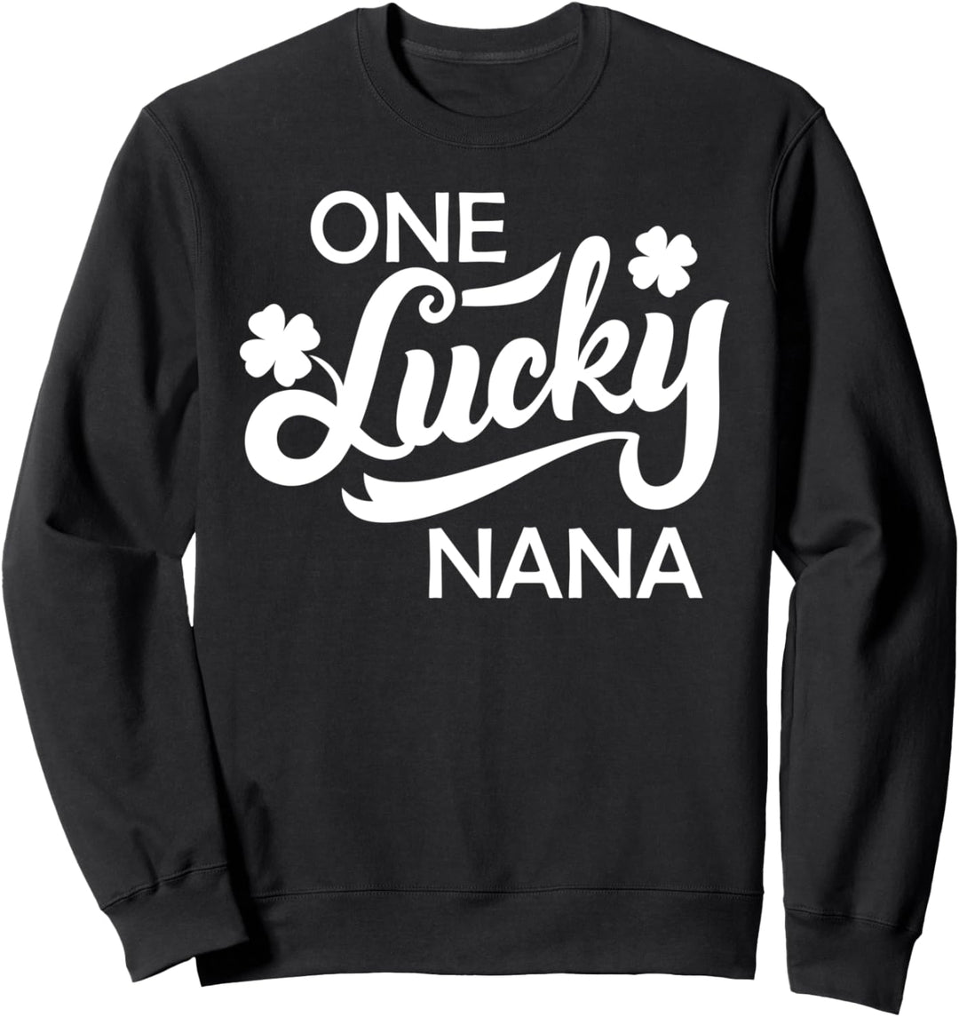 St. Patricks Day ein glückliches Nana Shamrock irisches Gesc Sweatshirt