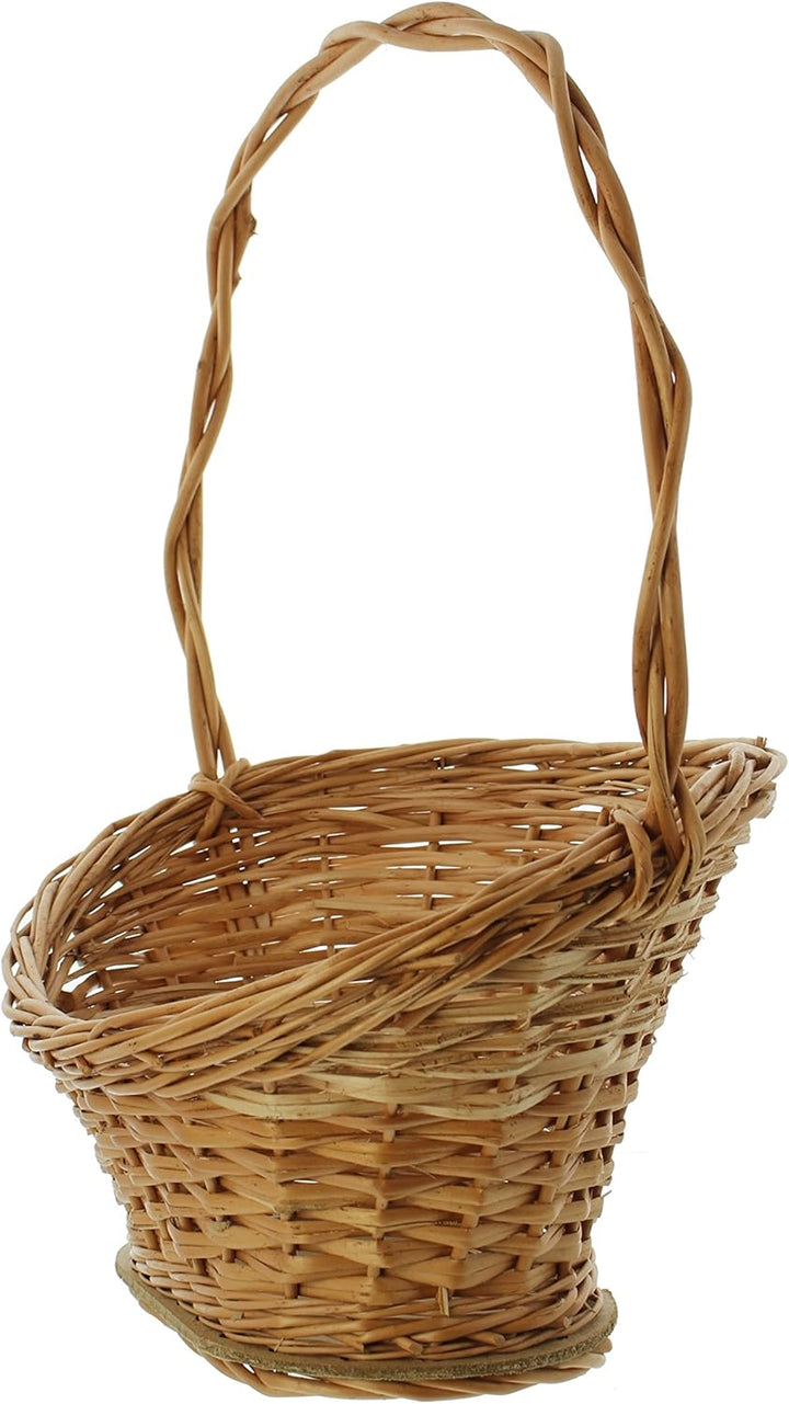 Präsentkorb "Natur" aus Weide in 3 Grössen, Geschenkkorb leer, Henkelkorb, Weidenkorb, Buffetkorb au