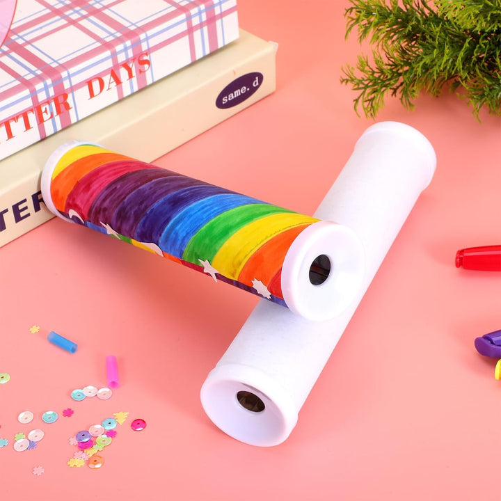 IMIKEYA 15 Stck. DIY Kaleidoskop Bastelset aus Sicherem Material Handgemacht Feinmotorik Kreativität