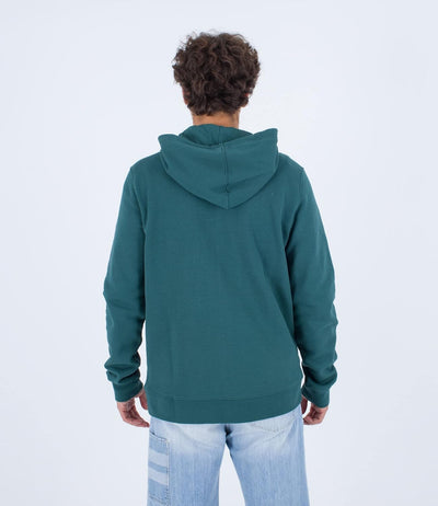 Hurley Herren Box Zip Fleece Sweatshirt XL Eden, XL Eden