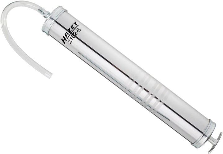 HAZET Hochleistungs- Saug- und Druckspritze 2162-4 | inkl. Metall-Auslauf, Füllmenge: 500 ml, für Kf