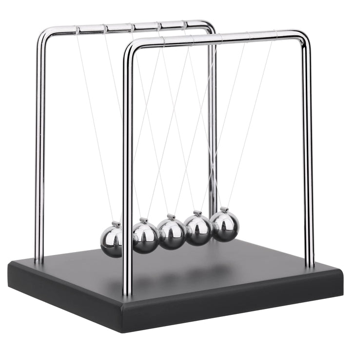 QLKUNLA Newtons Cradle Balance Balls Wissenschaft Physik Gadget Desktop Dekoration Kinetische Bewegu