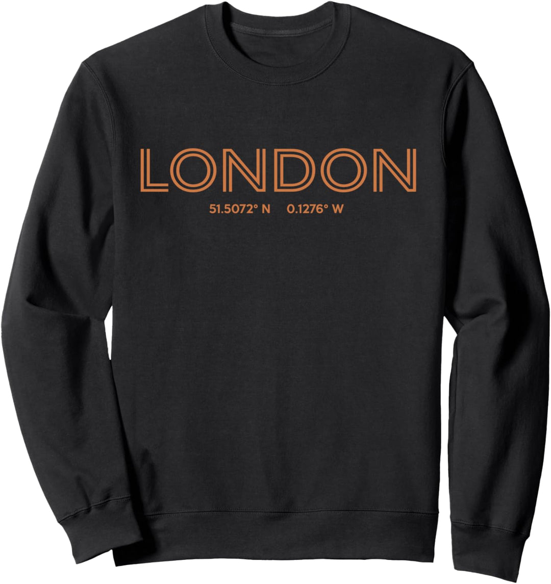 England City Koordinaten – London Sweatshirt
