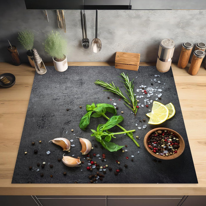 KitchenYeah© Herdabdeckplatte Einteilig Ceranfeld Abdeckplatte für Induktionsschutz Ceranfeldabdecku