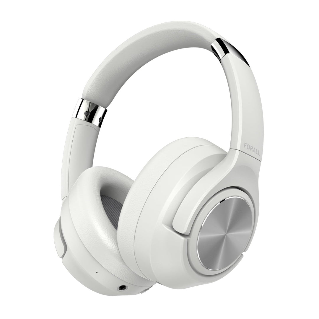 FORALL Bluetooth Kopfhöre Over Ear mit Hybride Noise Cancelling Kopfhörer, Multi-Modus Geräuschunter