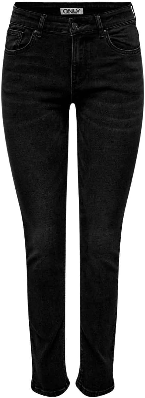 ONLY Jeanshose Damen M / 34L Schwarz, M / 34L Schwarz