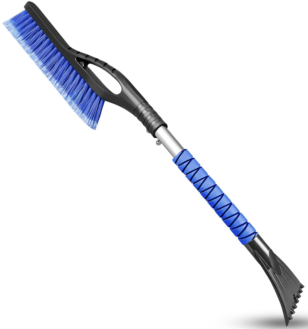 HEEYA Eiskratzer Auto, 69cm Schneeburste und Eiskratzer mit Schaumstoffgriff, Abnehmbarer Schneekabe